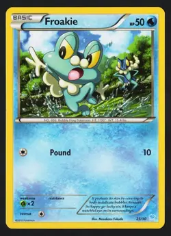 Froakie 23/30 XY Trainer Kit 2016 - Pokemon TCG - Image 1