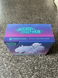 Journey Together Pokemon Center Elite Trainer Box PC ETB New Sealed *SMALL RIP* - Image 2