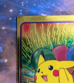 Pokemon 1999 Topps Oversized Topper TV Animation Edition Series 2 Pikachu 4 of 5 - Image 2