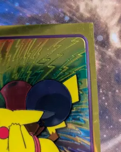 Pokemon 1999 Topps Oversized Topper TV Animation Edition Series 2 Pikachu 4 of 5 - Image 3