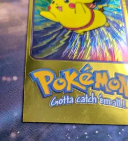 Pokemon 1999 Topps Oversized Topper TV Animation Edition Series 2 Pikachu 4 of 5 - Image 5