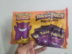 2022 Pokemon TCG TRICK OR TRADE BOOSTER BUNDLE New & Sealed Halloween 40 Packs 820650850783 - Image 2