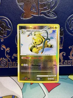 2007 Pokemon, D&P Secret Wonders, #25/132 Electivire Lv. 50 Reverse Holo Rare Lp - Image 1