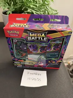 Mega Gengar EX Box ENGLISH Pokemon TCG Battle Deck FACTORY SEALED - Image 1