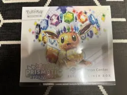 Prismatic Evolutions Pokemon Center Elite Trainer Box PC ETB Factory Sealed - Image 1