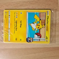 Pikachu On The Ball Pokemon TCG Pokemon Futsal 001/005 SEALED - Image 1