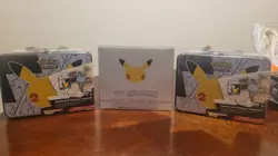 Pokemon Celebrations Etb And 2 Lunchbox Tins - Image 1