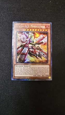 Yugioh! Rescue-ACE Turbulence - AMDE-EN007 - Collector's Rare - 1st Ed (CR) - Image 1