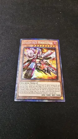 Yugioh! Rescue-ACE Turbulence - AMDE-EN007 - Collector's Rare - 1st Ed (CR) - Image 2