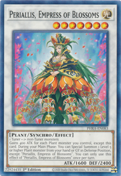 Periallis, Empress of Blossoms PHRA-EN083 YuGiOh! 1st Edition Common - Image 1