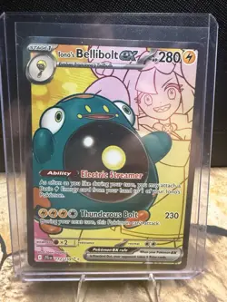 Iono’s Bellibolt EX (172/159) Hyper Rare - Pokemon TCG Card - Journey Together - Image 5