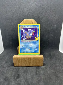 Pokemon Dark Gyarados Pre-Release Holo Rare Card 8/82 Team Rocket Series NM - Image 1