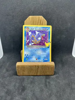 Pokemon Dark Gyarados Pre-Release Holo Rare Card 8/82 Team Rocket Series NM - Image 2