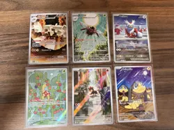 Pokemon TCG Mega Evolution Illustration Rare Cards Bundle x6 ✅ - Image 1