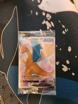 Charizard V SWSH050 Champion's Path Promo - Sealed- Pokemon Card Full Art Holo - Image 1