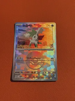 Pokemon Card Shaymin 087/131 Poke Ball Reverse Holo Prismatic Evolutions NM - Image 1
