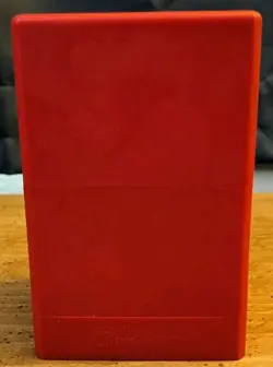 Ultra Pro Satin Tower Deckbox Red Holds 100 Double Sleeved Cards & Dice - Image 4