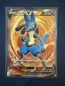 Pokemon TCG Lucario V SWSH213 & Lucario VSTAR SWSH214 Promo Cards (Lot Of 2) NM - Image 3
