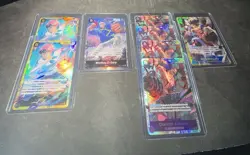 One Piece Lot 8 cards OP11 A Fist Of Divine Speed - Image 1