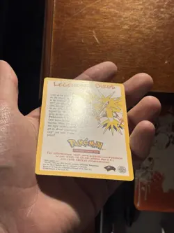 Legendary Birds Crossword - WOTC Black Star Promo Insert Card - Pokemon TCG - NM - Image 3