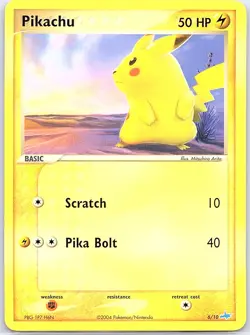 Pikachu 6/10 Non Holo EX Trainer Kit 1: Latias & Latios - Pokemon Card - NM - Image 1