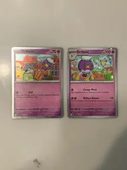 Drifloon 005 Drifblim 006 Black Star Promo 2025 Mega Evolution Pokemon Card TCG - Image 1