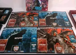BANDAI Godzilla Card Game Chrono Clash GZ-01 / Complete With Time Magazine - Image 5