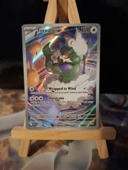 Pokemon TCG Tornadus SVP 210 Black Star Promo Card White Flare - Image 1