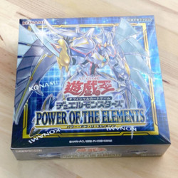 Yu-Gi-Oh YuGiOh card POWER OF THE ELEMENTS BOX Japanese,New, - Image 1