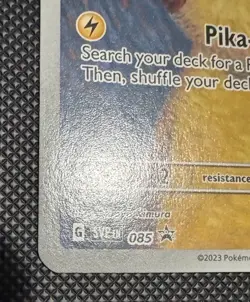 Pokemon Van Gogh Museum: Pikachu with Grey Felt Hat Promo Card - Image 3