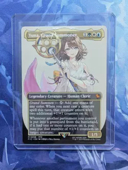 Yuna, Grand Summoner (Borderless) - Commander: FINAL FANTASY (FIC) - Regular - Image 1