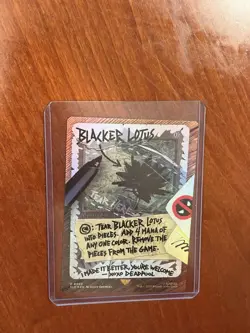 Blacker Lotus (Rainbow Foil) Secret Lair Drop Magic The Gathering Near Mint - Image 3