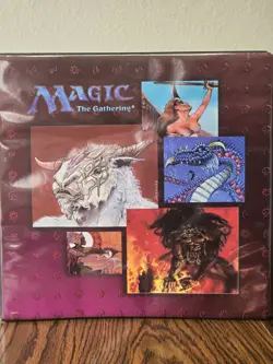 9-Pocket Binder - 4th Edition - Vintage - Magic the Gathering - Ultra Pro 1996 - Image 1