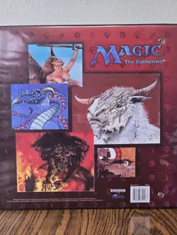 9-Pocket Binder - 4th Edition - Vintage - Magic the Gathering - Ultra Pro 1996 - Image 4