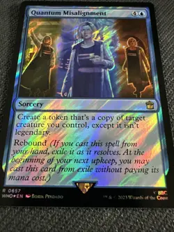 Quantum Misalignment (Surge Foil) Universes Beyond: Doctor Who Foil - Image 4