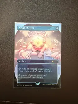 Arcane Signet Foil (1919) | NM/M | Secret Lair: Cats Are Better Than Dogs | MTG - Image 1