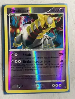 Giratina 27/127 - Platinum Base Set Reverse Holo Rare Pokemon TCG Card Mp - Image 1