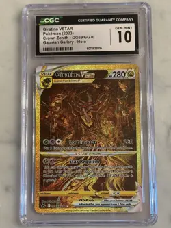 Pokemon 2023 Crown Zenith Giratina VSTAR GG69/GG70 Gem Mint 10 - Image 1