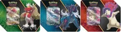 Pokemon TCG Divergent Powers Display CASE (6 Tins) FACTORY SEALED - Image 2
