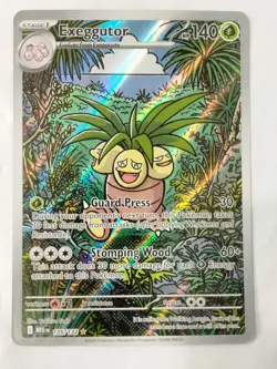 Exeggutor Illustration Rare 135/132 Pokemon Mega Evolution English IR - Image 1