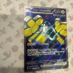 Pokemon TCG Iron Hands EX Paradox Rift 223/182 Holo Ultra Rare - Image 2