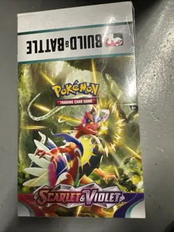 Pokemon Scarlet Violet Build & Battle Box Display Factory Sealed SV01 Base Set - Image 1