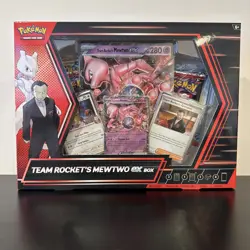 Pokemon TCG - Team Rocket's Mewtwo Ex Box - New & Sealed - Quick Dispatch ✅📦 - Image 1