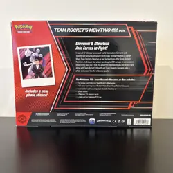 Pokemon TCG - Team Rocket's Mewtwo Ex Box - New & Sealed - Quick Dispatch ✅📦 - Image 2