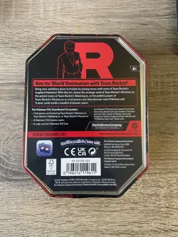 Pokemon TCG Team Rocket Tin Nidoking Ex Brand New and Sealed - Image 2