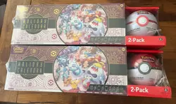 Lot x2 Pokemon 2025 Holiday Advent Calendar New Factory Sealed 2 Pack Costco - Image 1