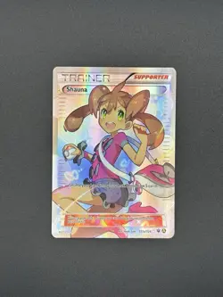 Pokemon TCG Shauna 111a/124 XY Premium Trainer Collection Promo - Image 1