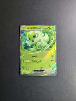 Sprigatito Ex 87 Pokemon TCG S&V Black Star Promo Holo NM - Image 2