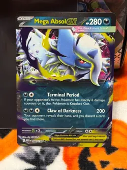 Mega Absol ex 086/132 Double Rare - Pokemon TCG Mega Evolution - NM - Image 1