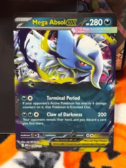 Mega Absol ex 086/132 Double Rare - Pokemon TCG Mega Evolution - NM - Image 3